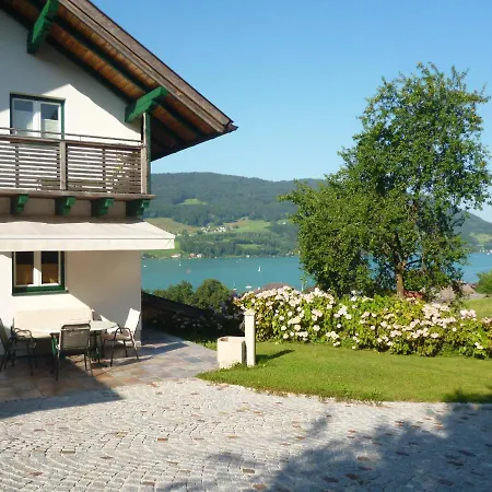 Ferienwohnung Schwarzindien Mondsee Exterior foto